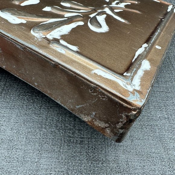 Ashland Rustic Letter "N" Monogram Initial Letter 12” Hanging Metal Wall Decor - Picture 7 of 10